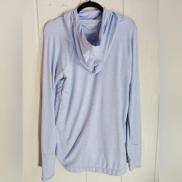 LIKE NEW!! ATHLETA, Cowl Neck, Active Hoodie. Size M - Picture 6 of 6
